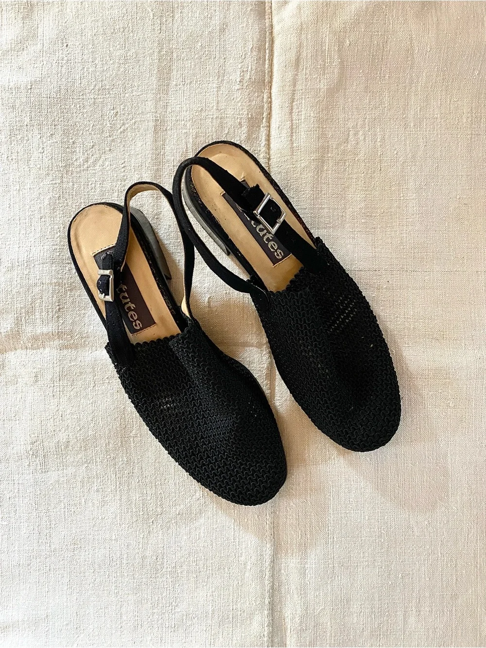 VTG Mesh Slip-On Heel Strap Sandals